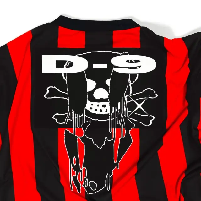 Drain Gang Drain Fiend Jersey (Black / Red) detail image 3