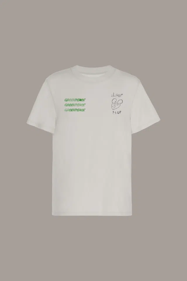 Lil Peep Light Brightside Tee (Vintage White) primary image