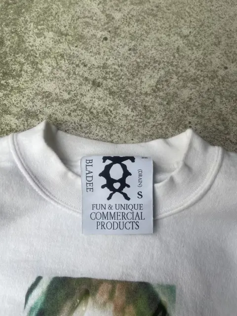 Drain Gang Dream Thief D9 Gel Crewneck detail image 4