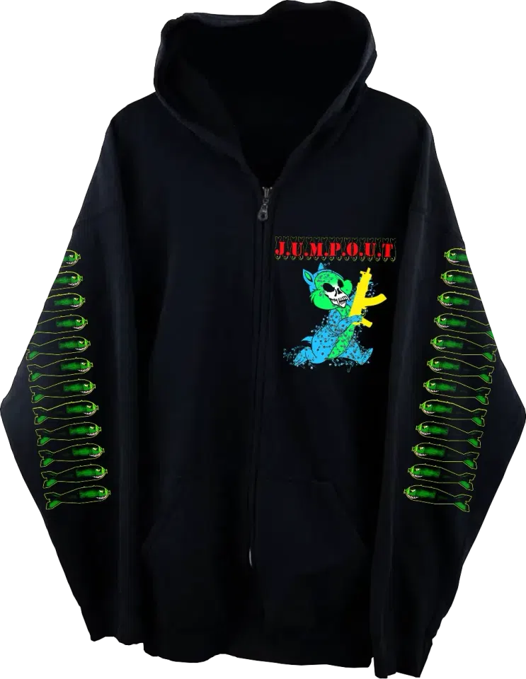 Jumpout Bunny Zip Up Hoodie