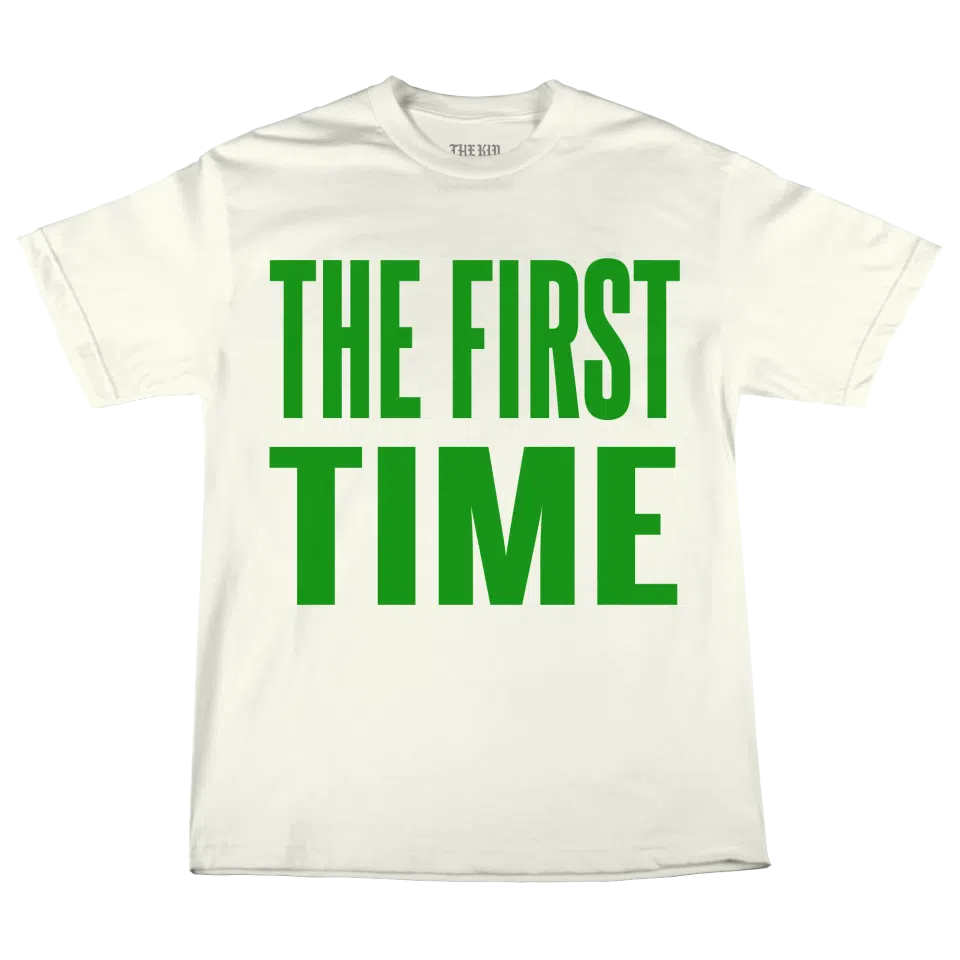 The First Time Logo Block Tee