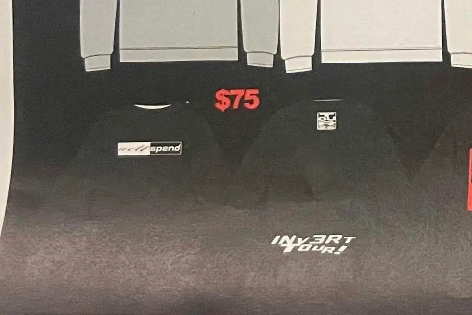 Invert Tour Bar Logo Long Sleeve (Black)