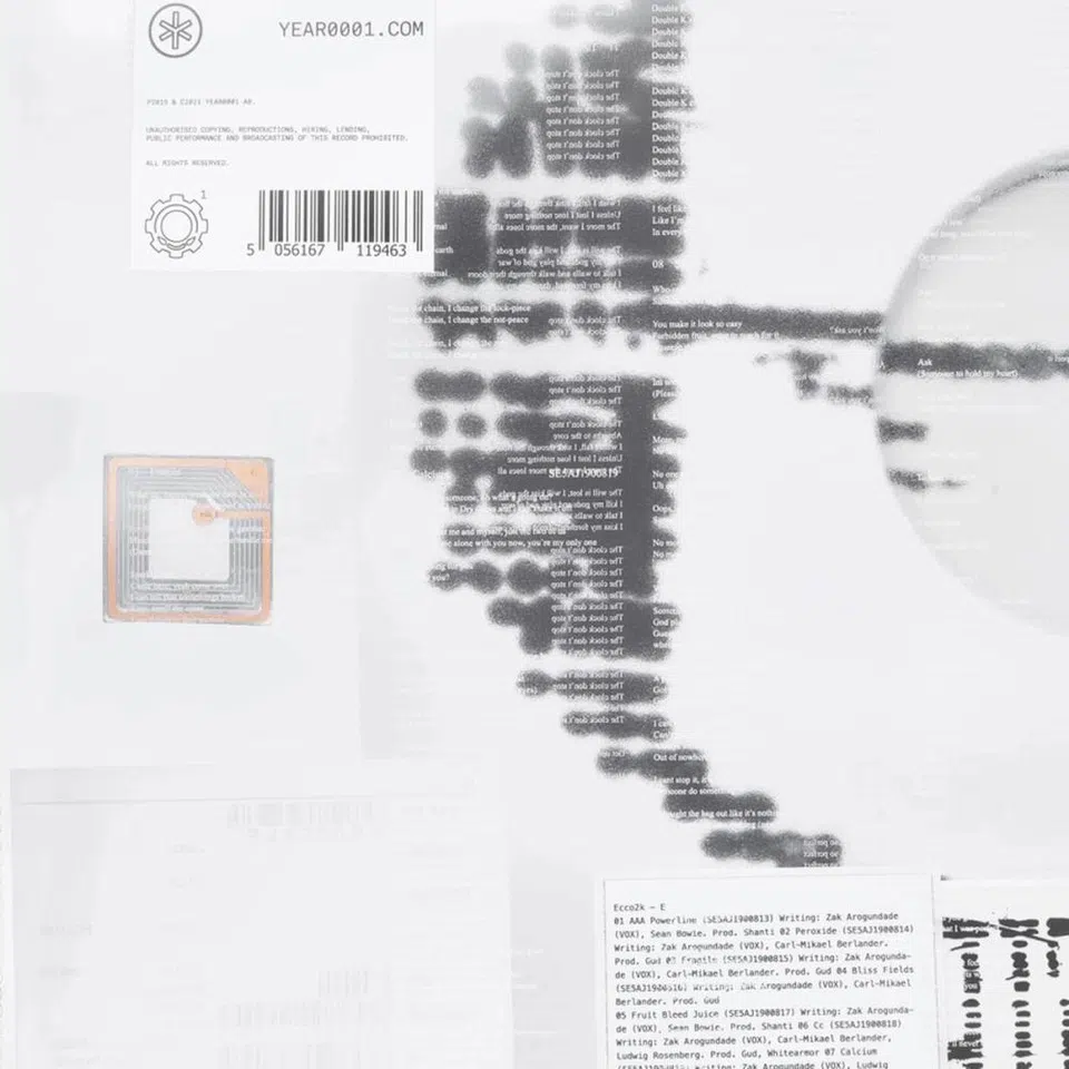 Ecco2k E Vinyl (1st Pressing) detail image 3
