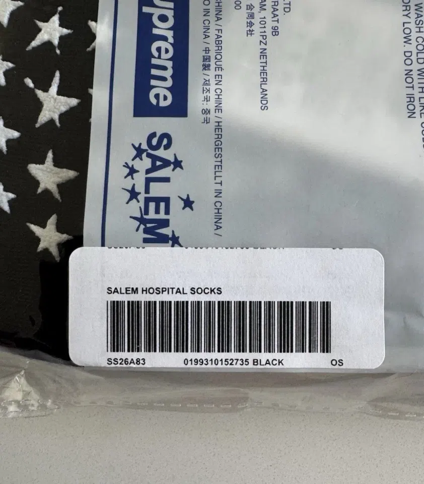Supreme/SALEM Hospital Socks detail image 3