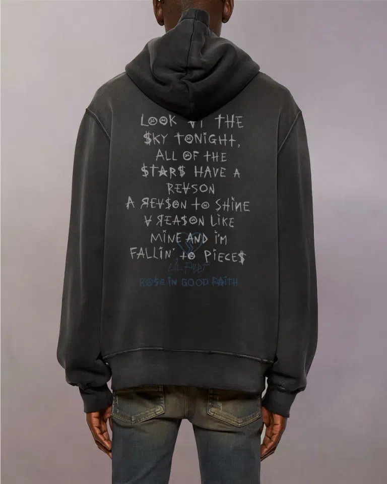Lil Peep Gimme Time Heavy Hoodie detail image 2
