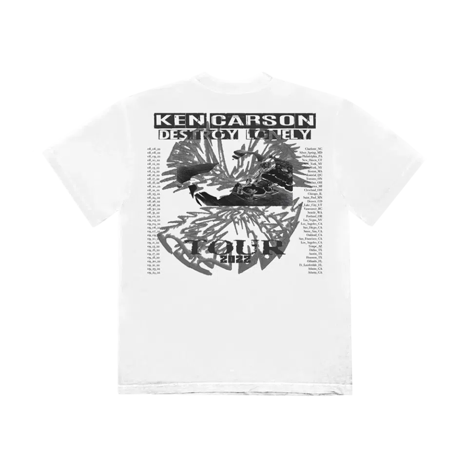 Ken Carson X MAN TOUR T-SHIRT detail image 2