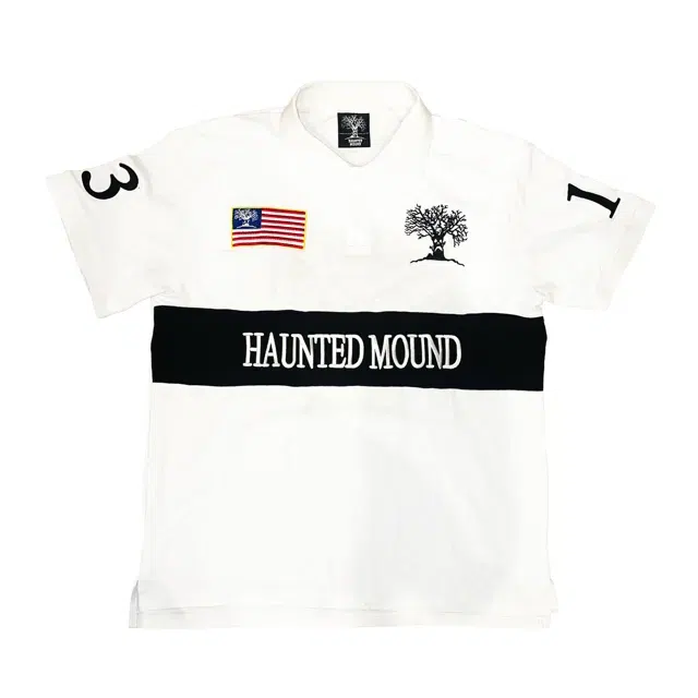 Haunted Mound Polo (White)