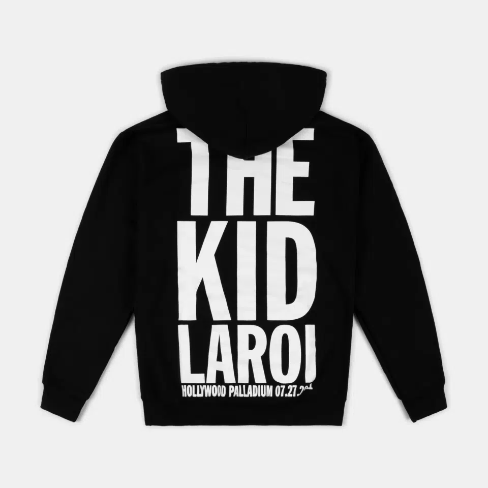 The Kid LAROI F*CK LOVE Hollywood Palladium Hoodie (Black) detail image 2