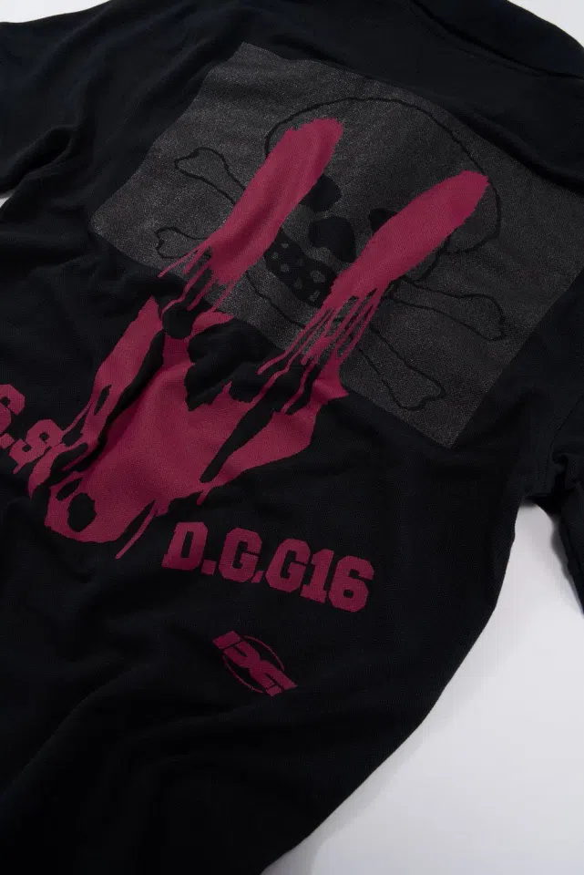 Bladee Eversince Polo (Black) detail image 4