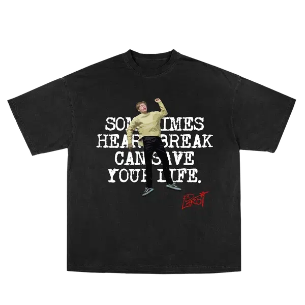 The Kid LAROI Heartbreak Tee Black