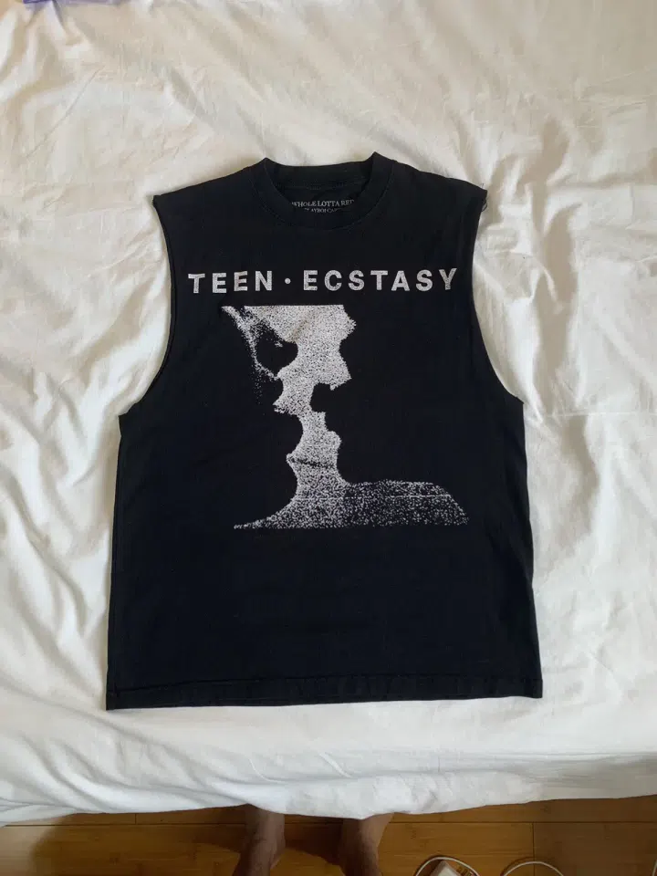 Playboi Carti Teen Ecstasy Sleeveless Tee — Black primary image