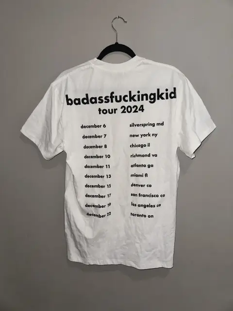 Nettspend BAFK Tour Tee (White) detail image 2