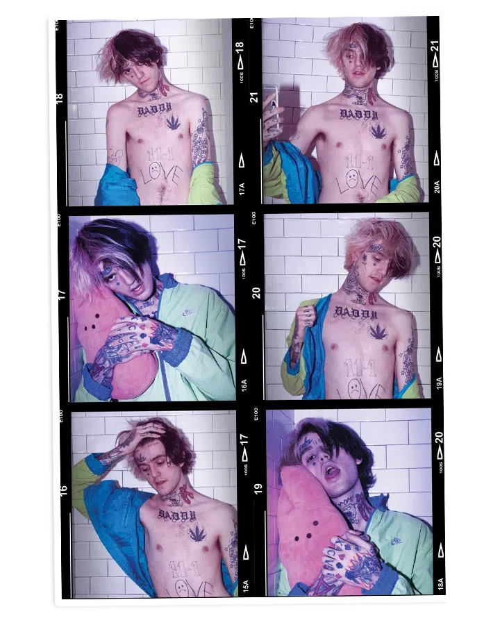 Color Film Strip Poster