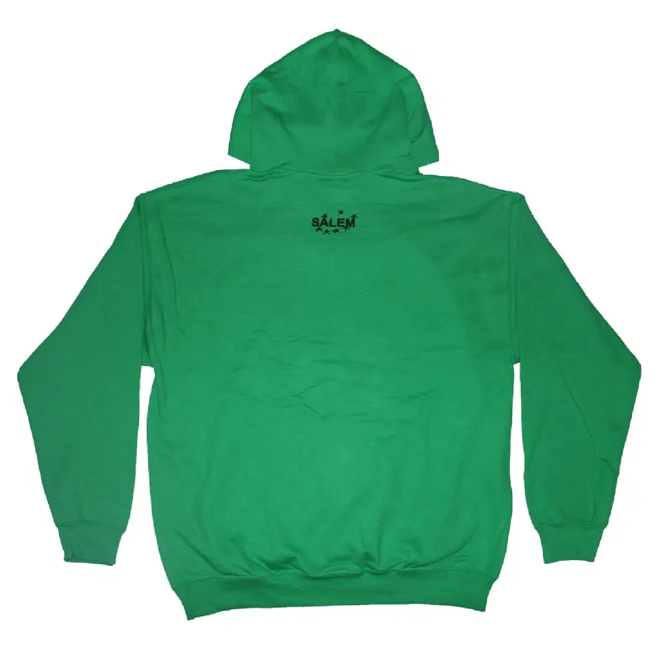 SALEM Collegiate Hoodie (Irish Green / Black) detail image 2