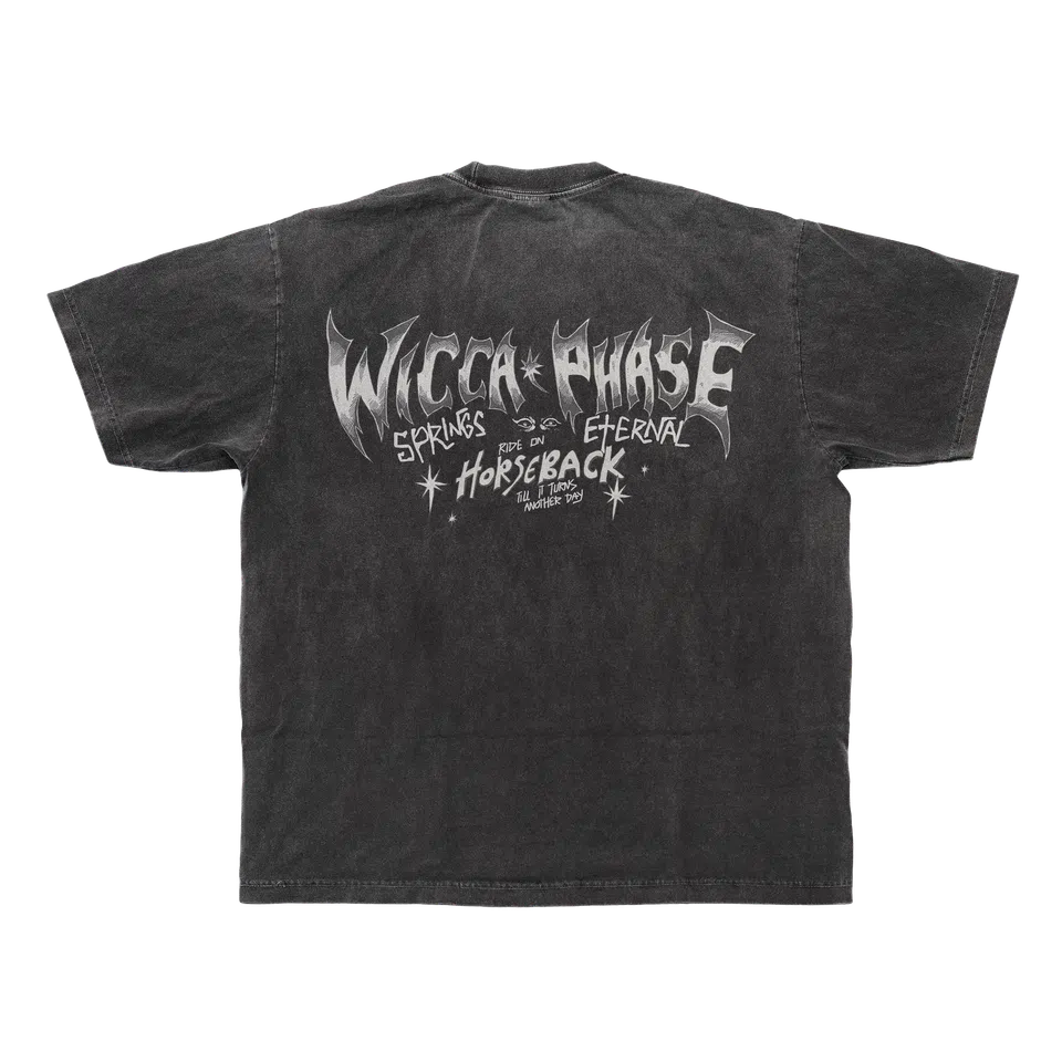 Wicca Phase Springs Eternal Horseback Rider T-Shirt detail image 2