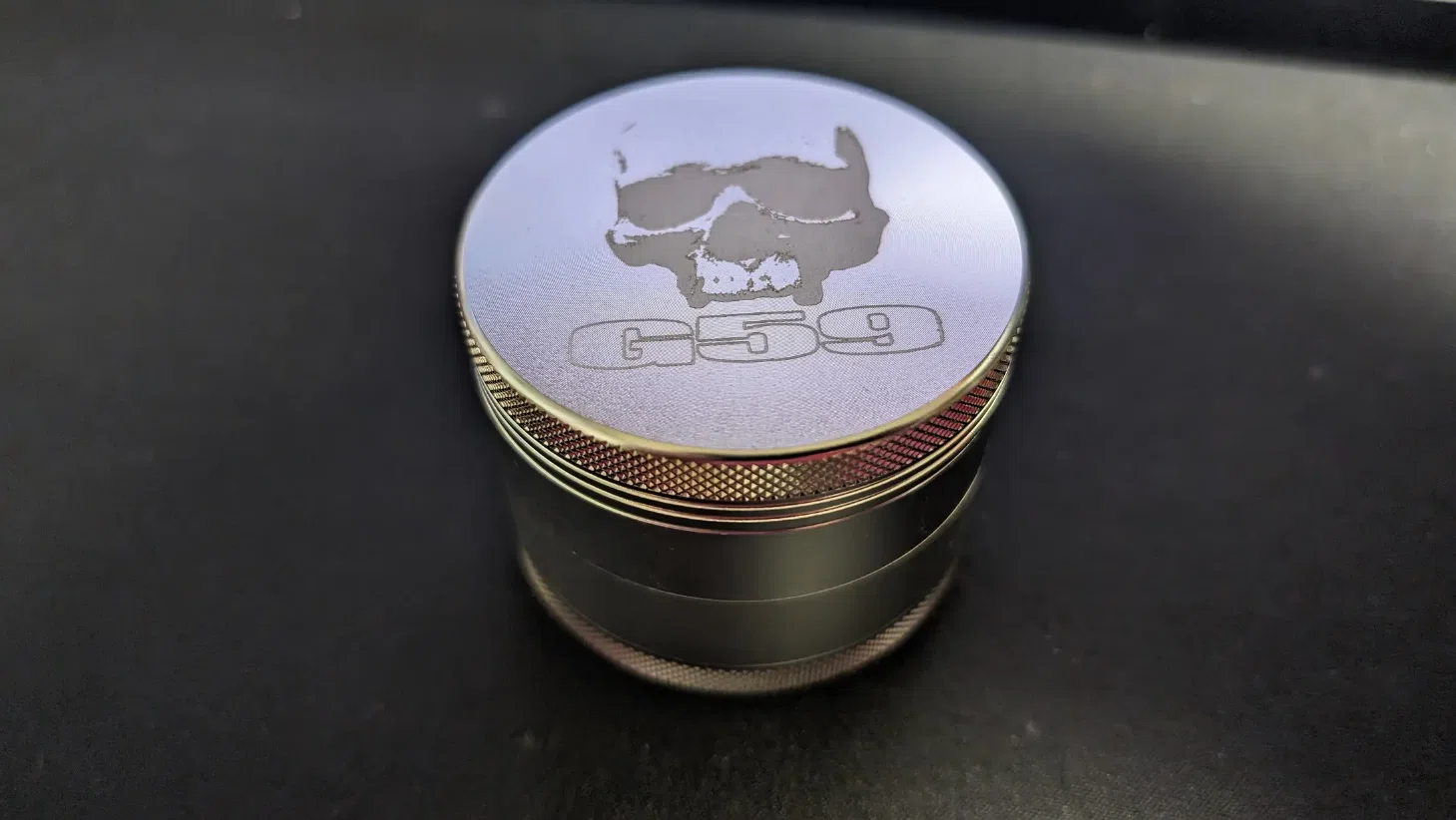 G59 Records G59 Logo Grinder (Chrome)