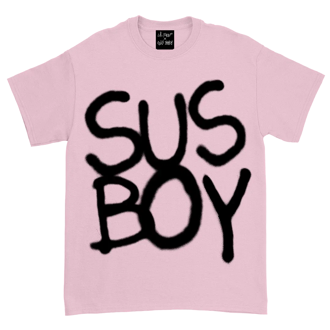 Lil Peep x Sus Boy Pink Tee primary image