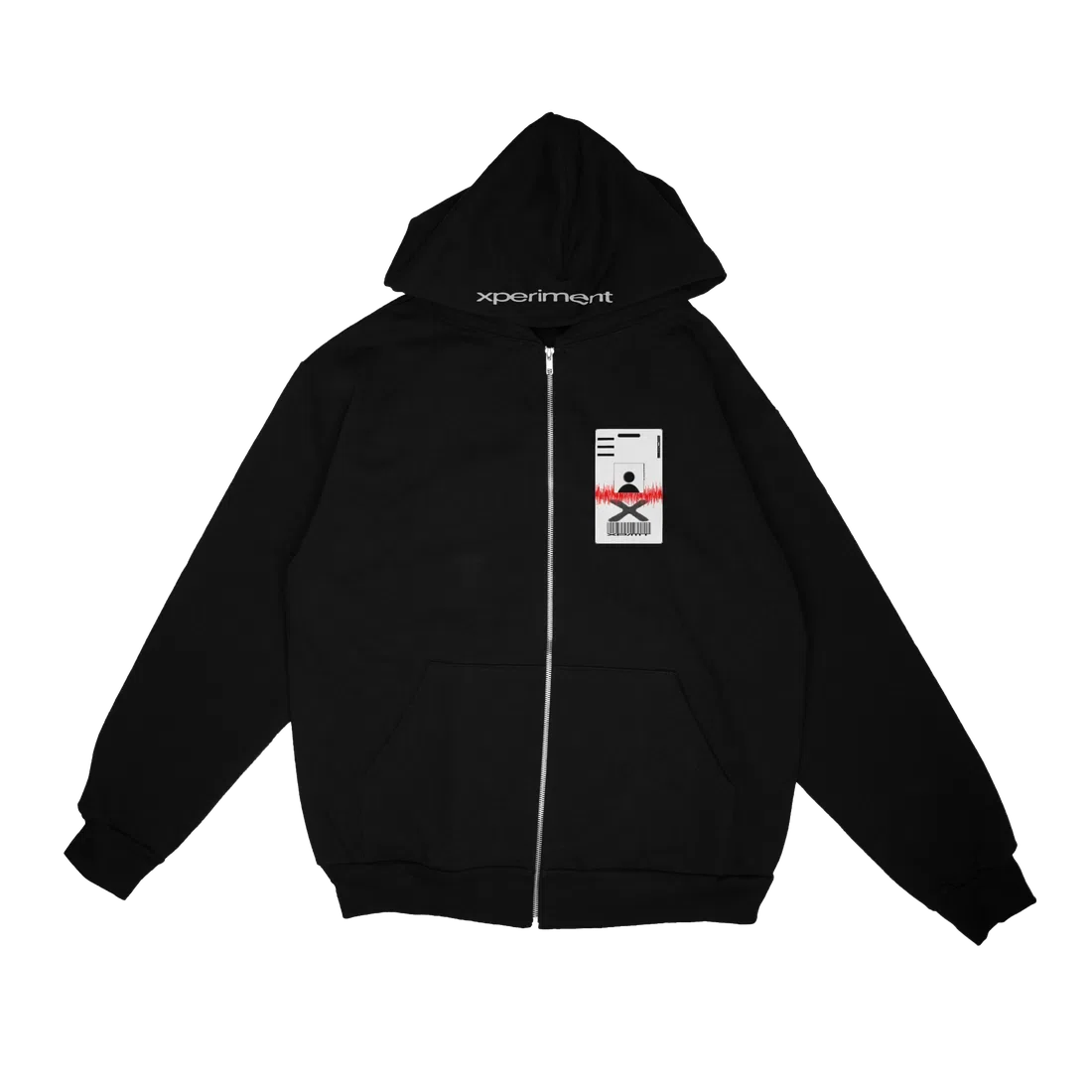 Ken Carson xperiment keycard zip-up