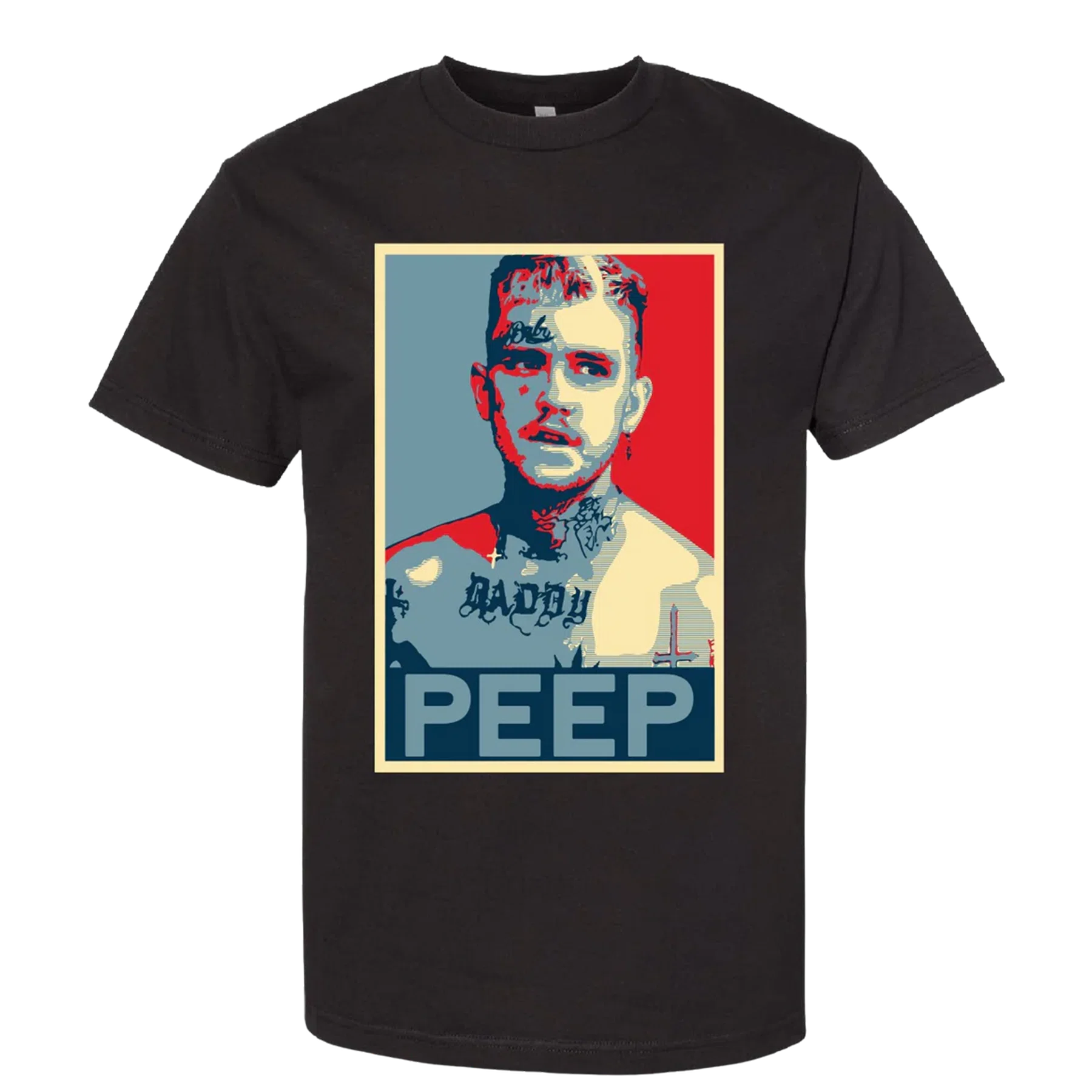 Lil Peep PEEP Portrait T-Shirt primary image