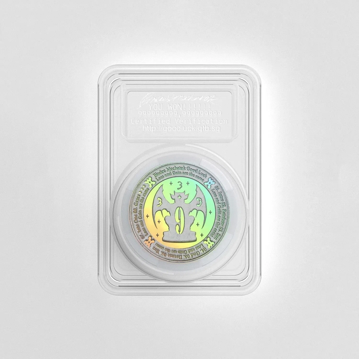 Bladee Lucky Coin (Silver)