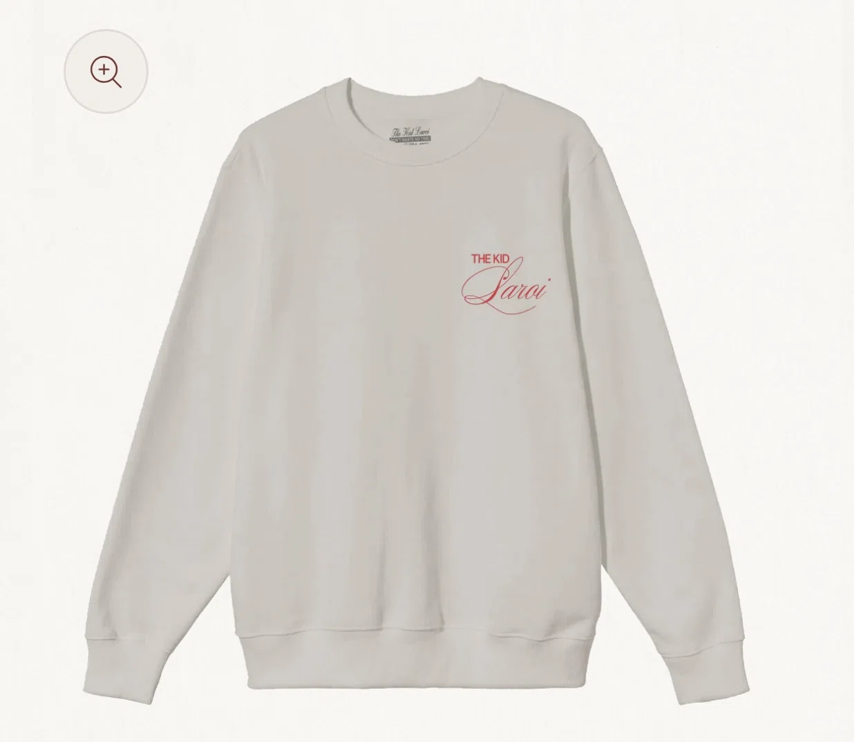 The Kid LAROI "ASHES" EMBROIDERED SWEATSHIRT primary image