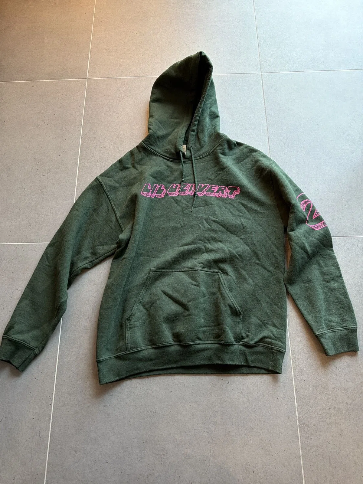 Lil Uzi Vert LUV Is Rage 2 Hoodie — Green