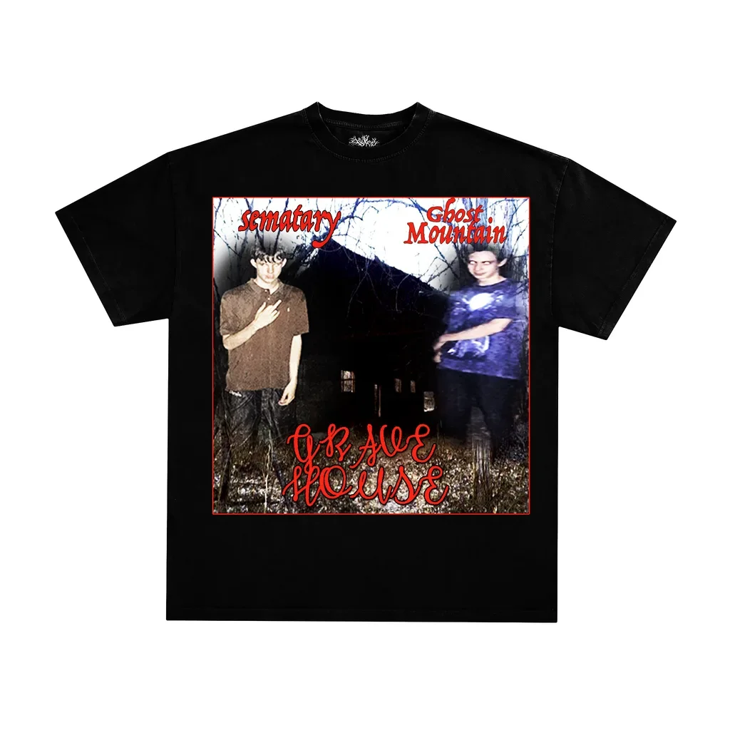 Haunted Mound Grave House Alt Artwork Tee primary image