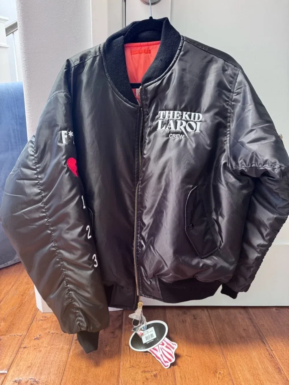 THE KID LAROI Crew Embroidered Jacket primary image