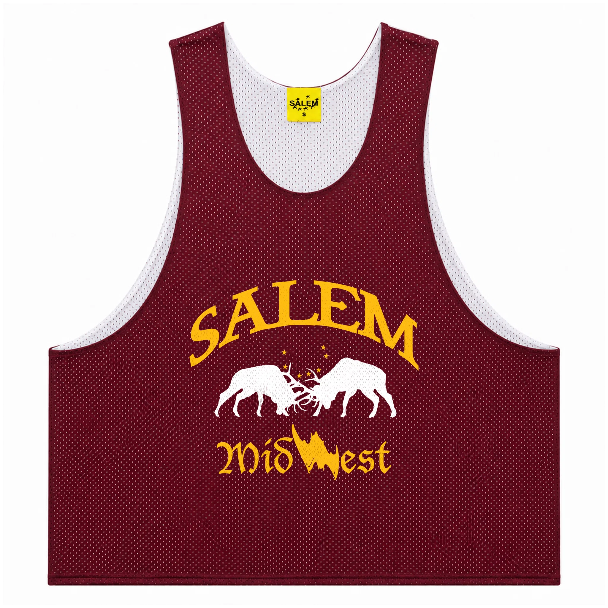 SALEM MIDWEST PINNIE JERSEY MAROON primary image