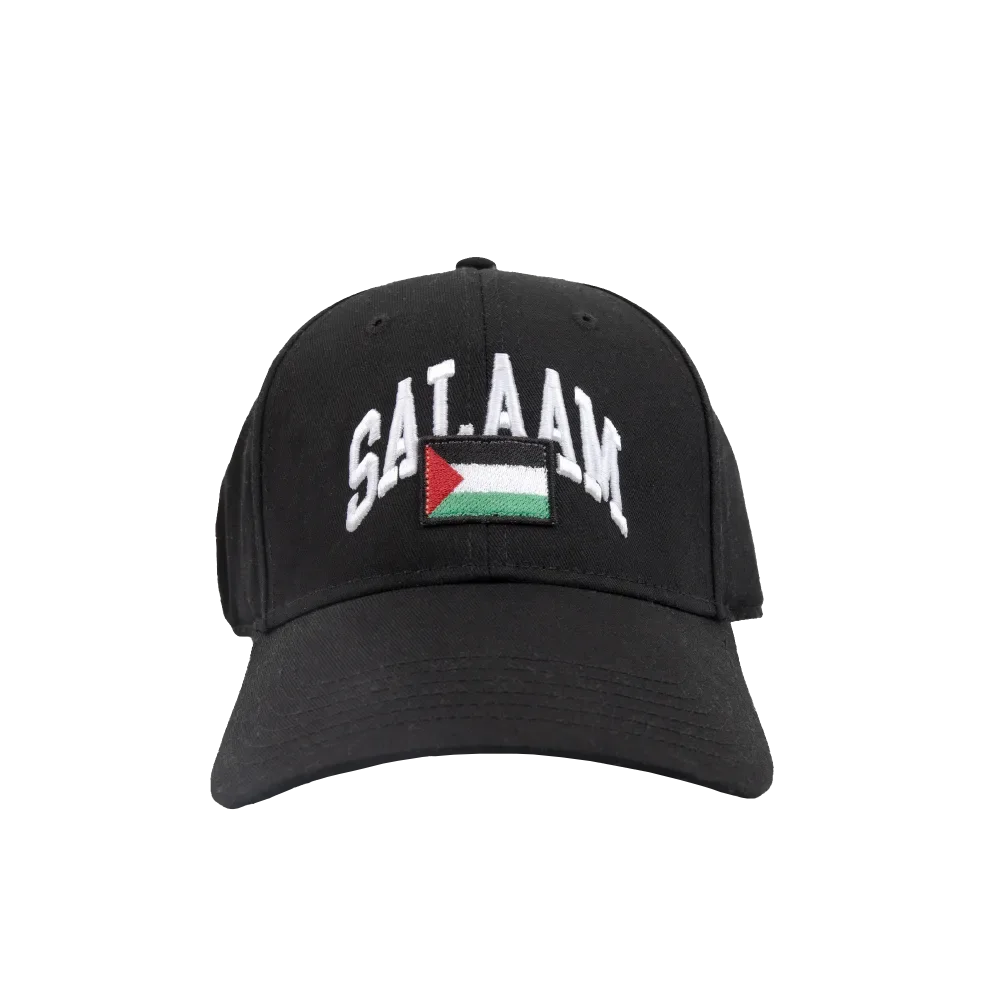 SALEM Flag Hat (Black / Palestine / Salaam) primary image
