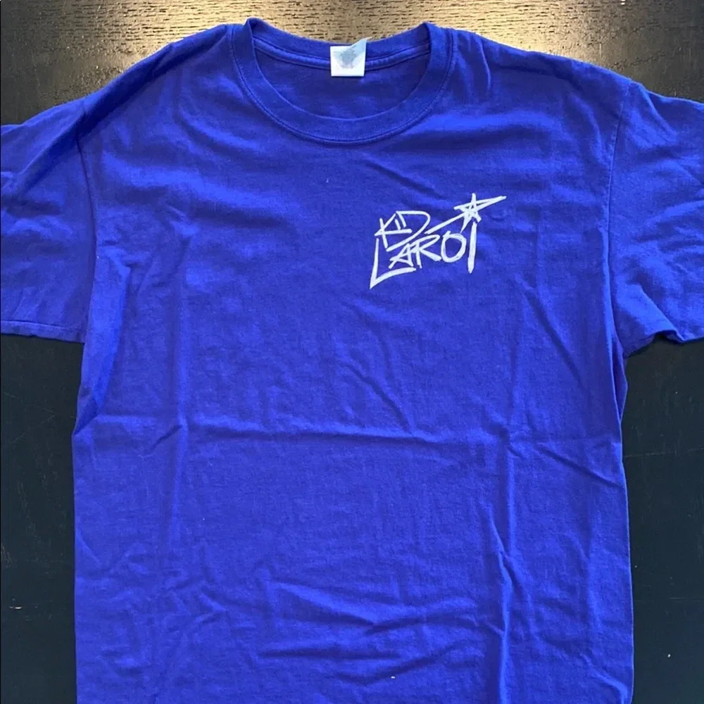 The Kid LAROI Maybe Wrong Tee In Navy primary image