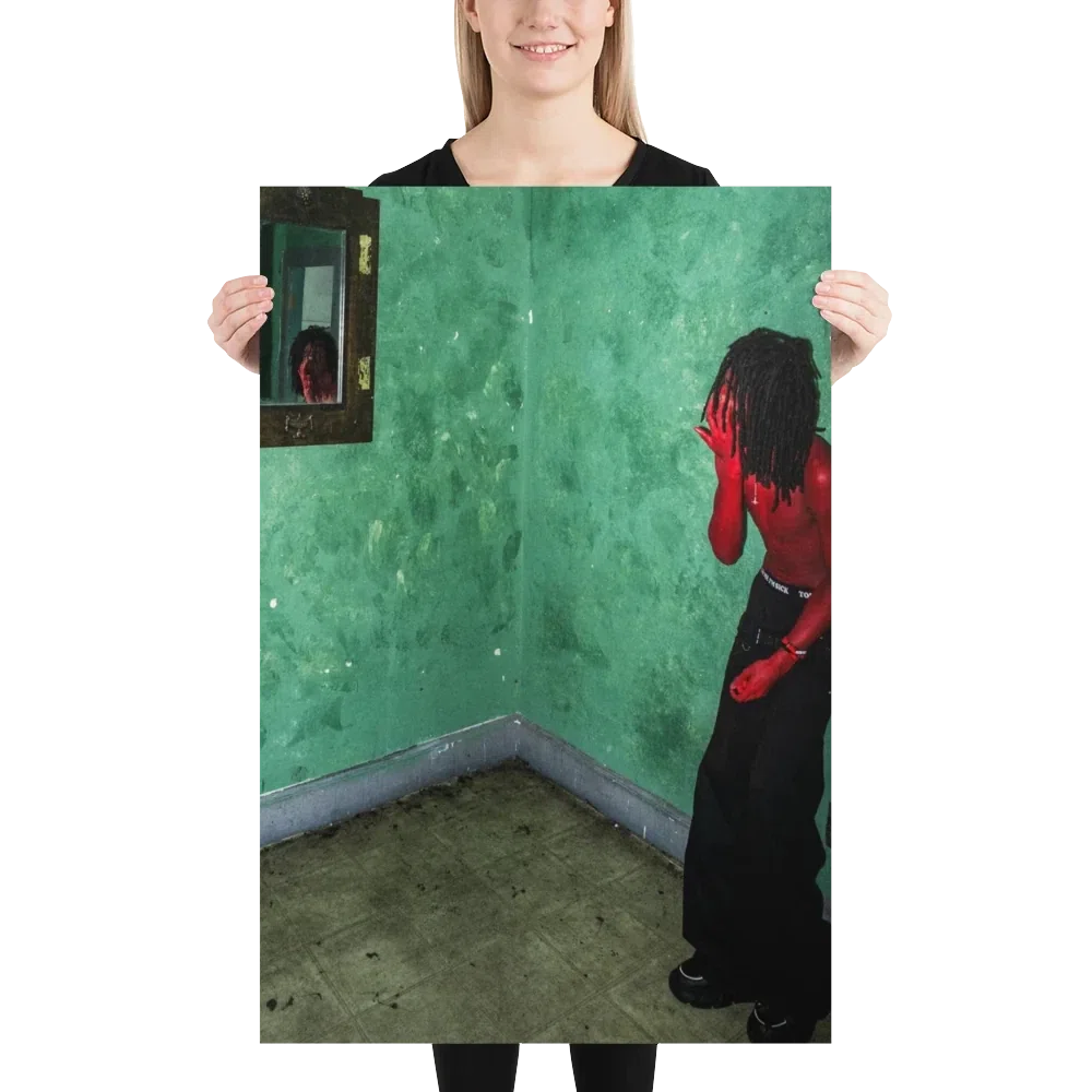 aeter SKIN TURNS RED POSTER 1