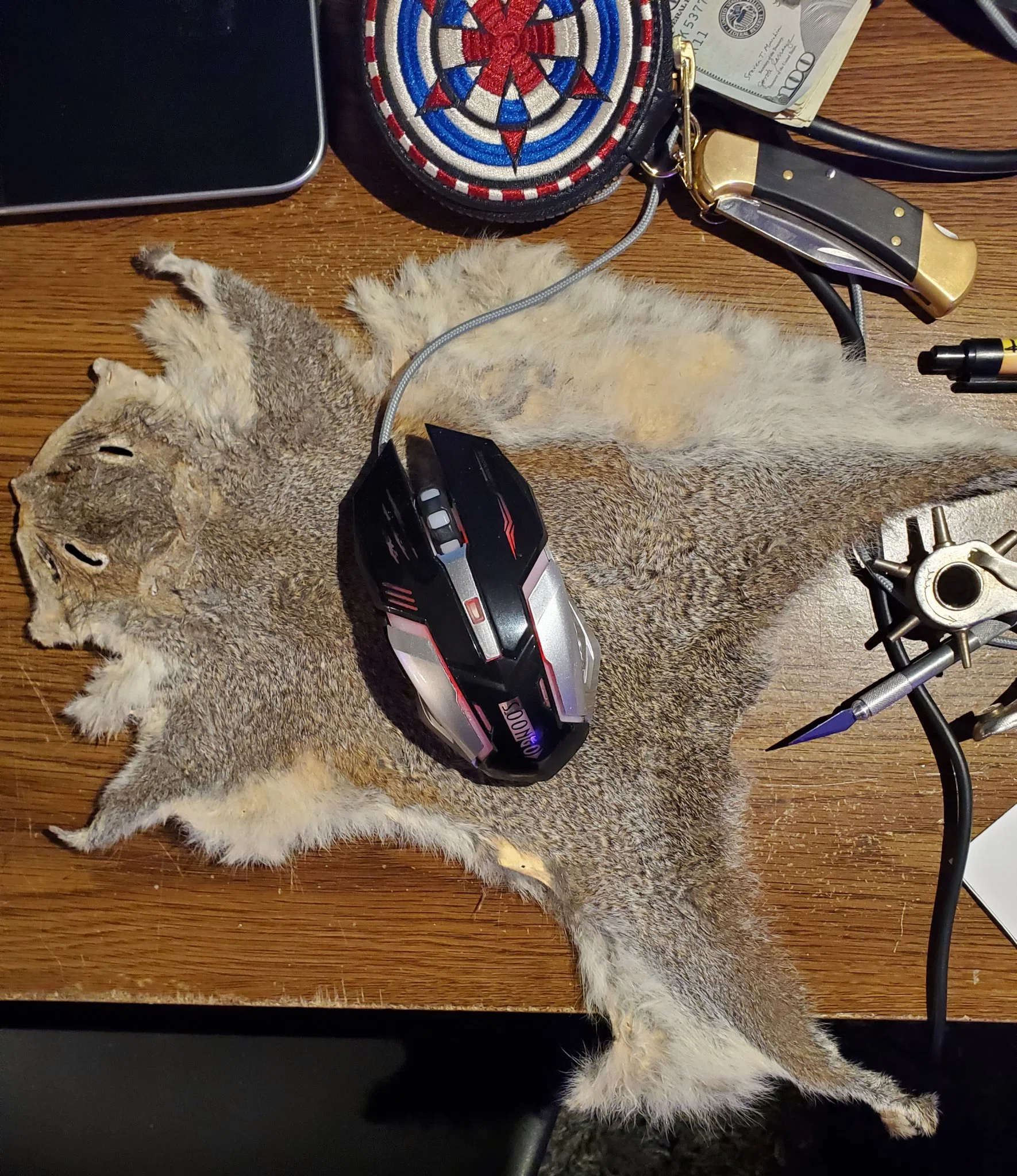 JJ VALHALLA Squirrel Mousepad