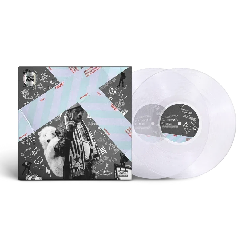 Lil Uzi Vert Luv Is Rage 2 2LP Clear Vinyl