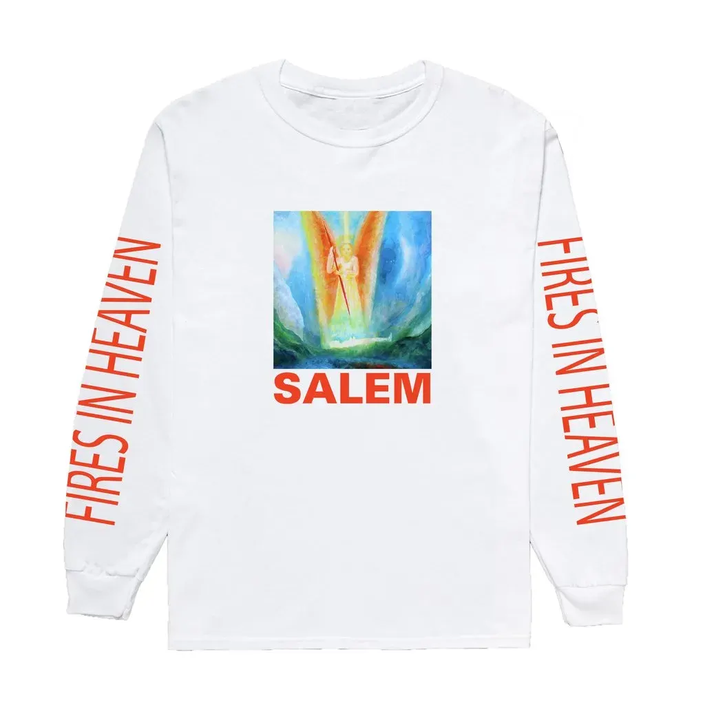 SALEM Fires In Heaven Long Sleeve (White) primary image