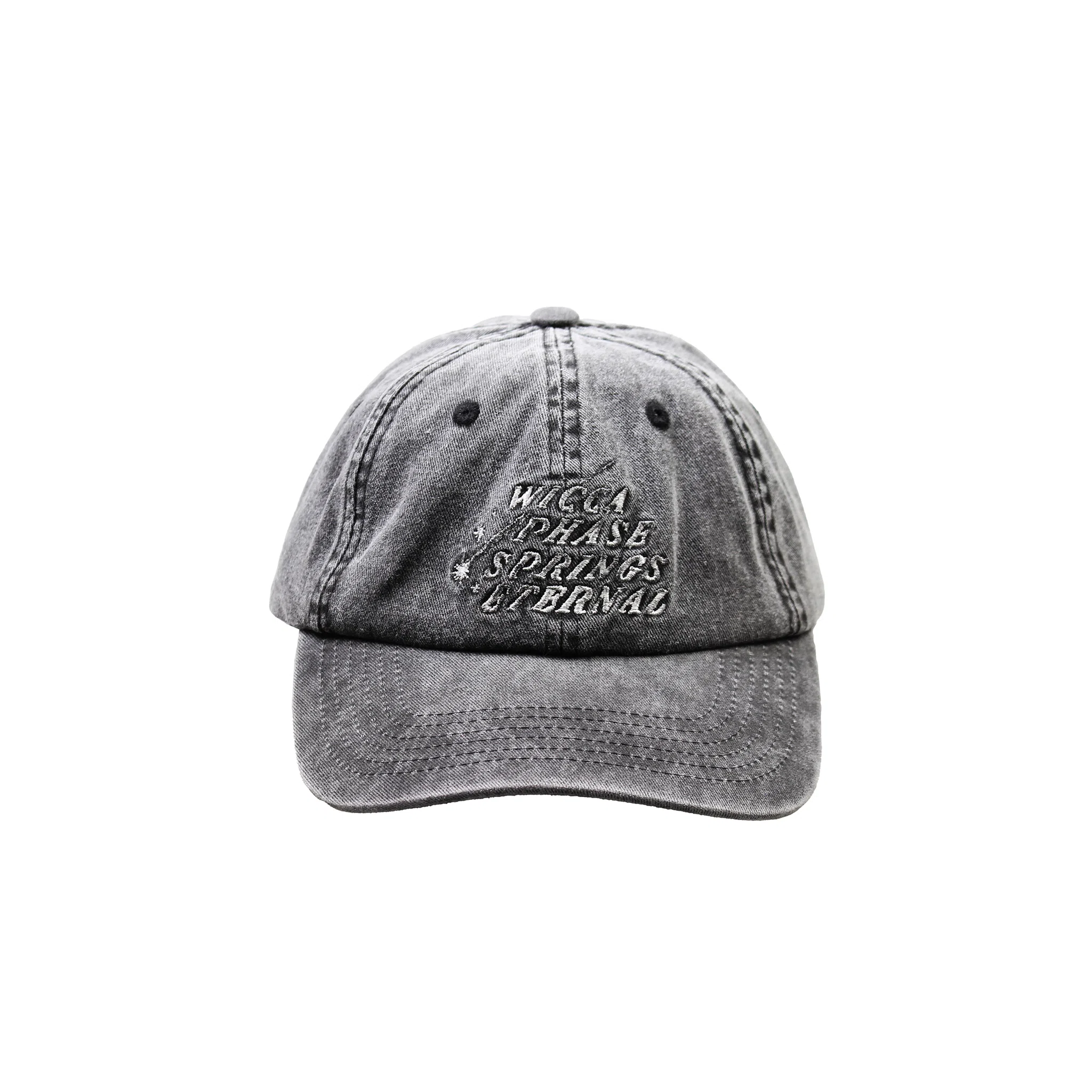 Wicca Phase Springs Eternal Shooting Star Logo Hat (Washed Black) primary image
