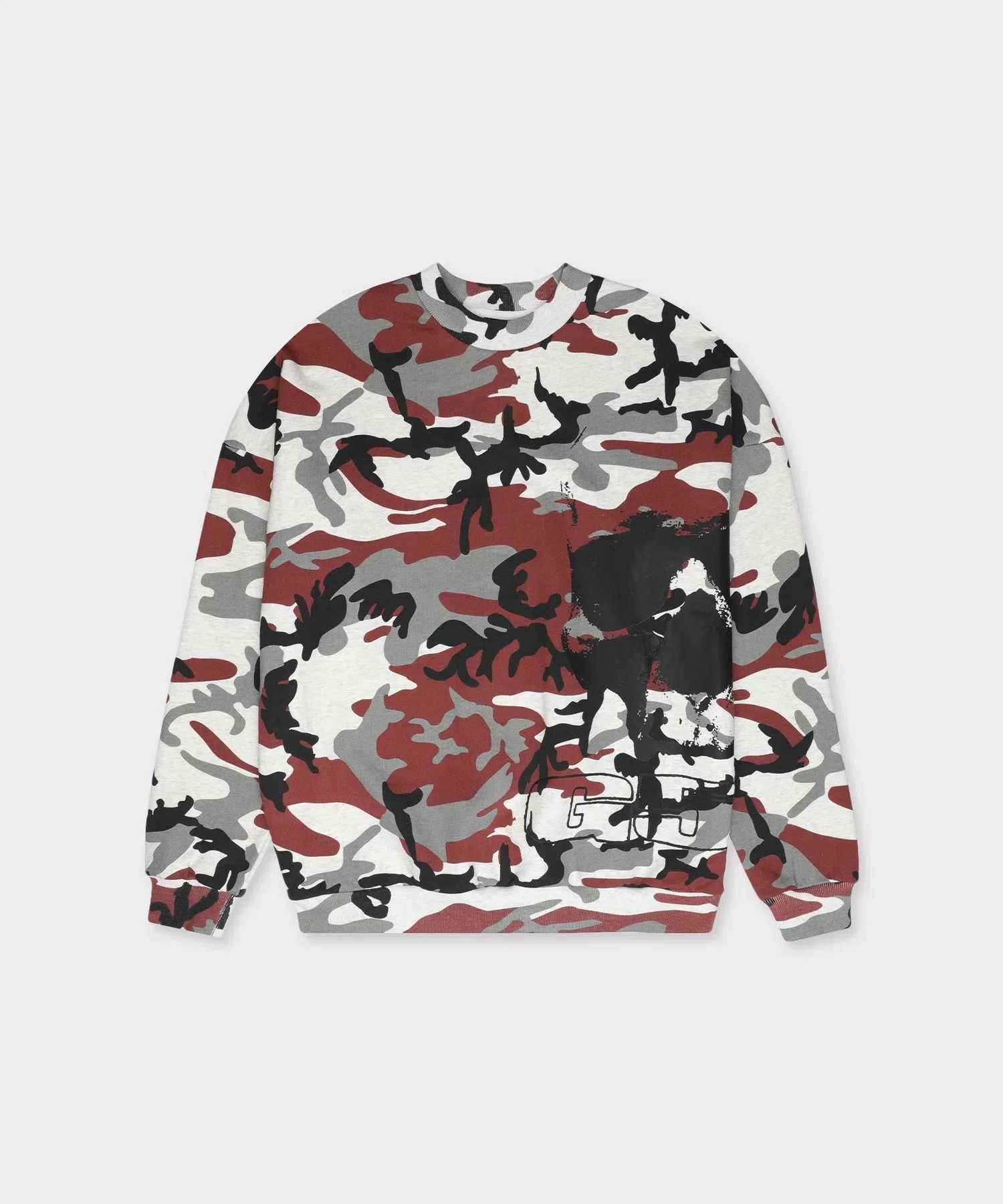 G59 Records G59 Logo Crewneck (City Camo) primary image