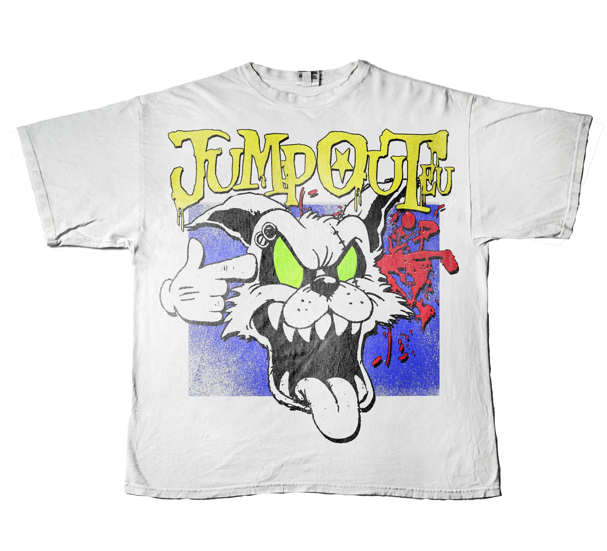 OsamaSon Nuke Rabbit EU White Tour Tee primary image