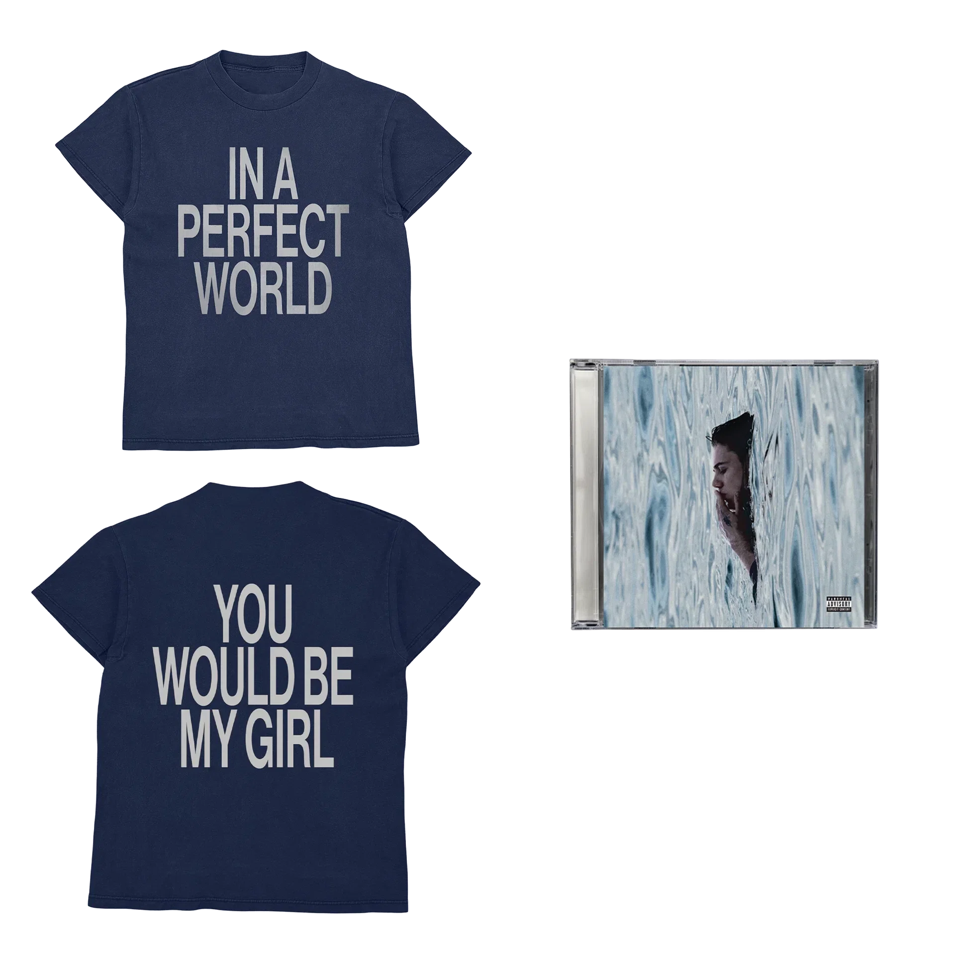 The Kid LAROI BEFORE I FORGET CD + PERFECT WORLD TEE
