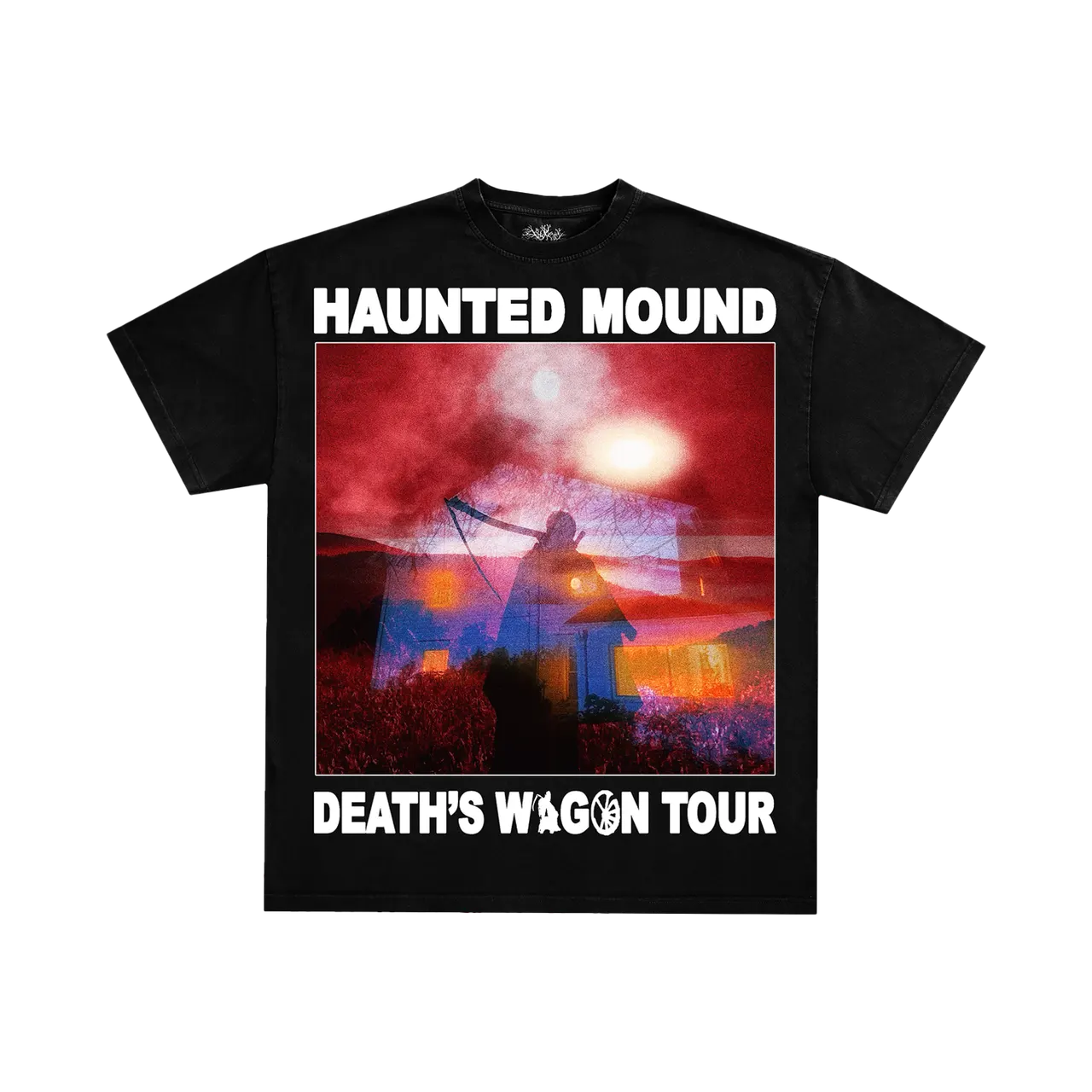 Haunted Mound Death's Wagon Reaper Tour Tee primary image