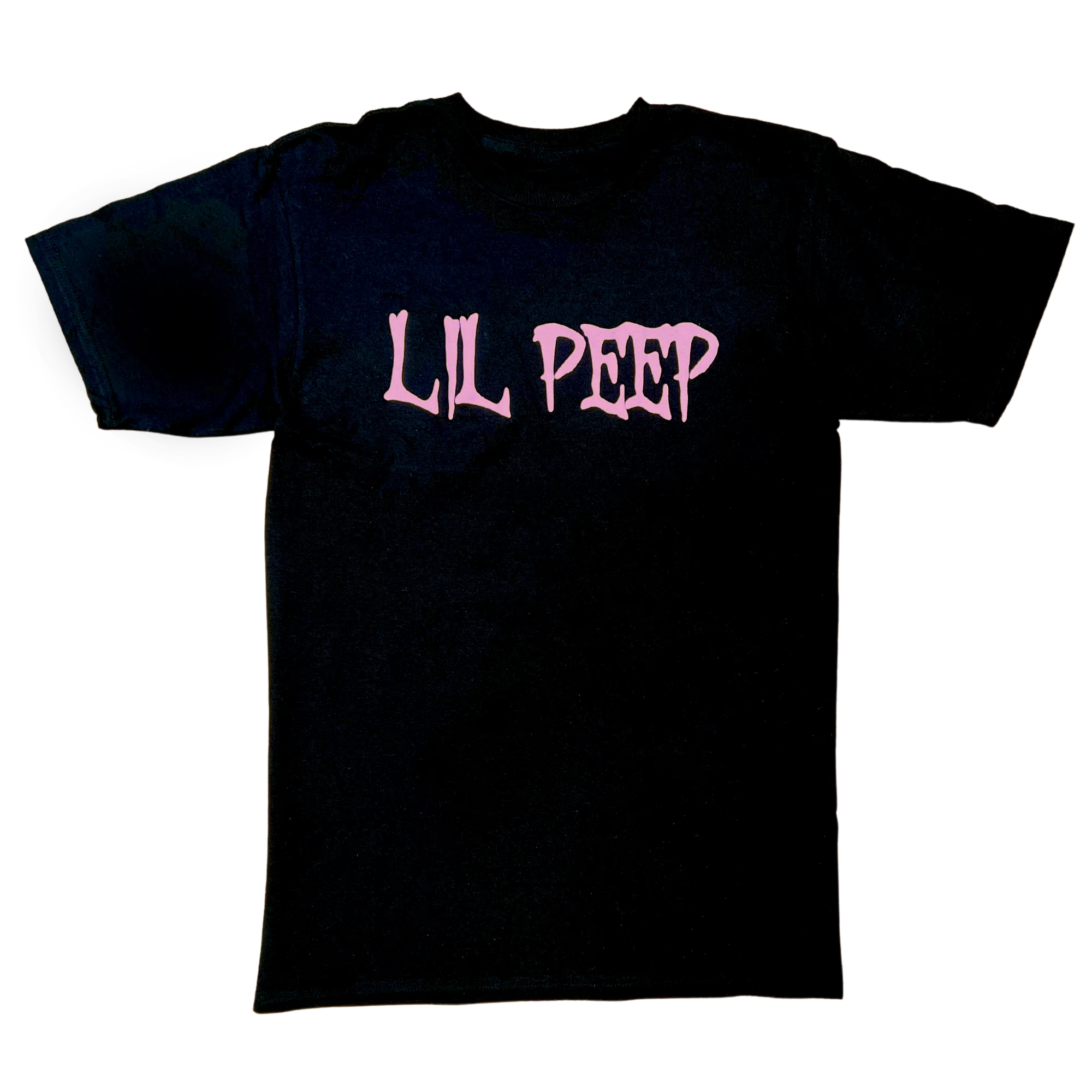 Black OG Lil Peep Design T-Shirt (Puff Print) primary image
