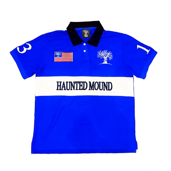 Haunted Mound Polo (Blue) primary image
