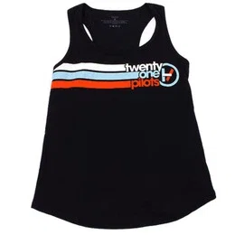 Twenty One Pilots Stripes Girls Tank