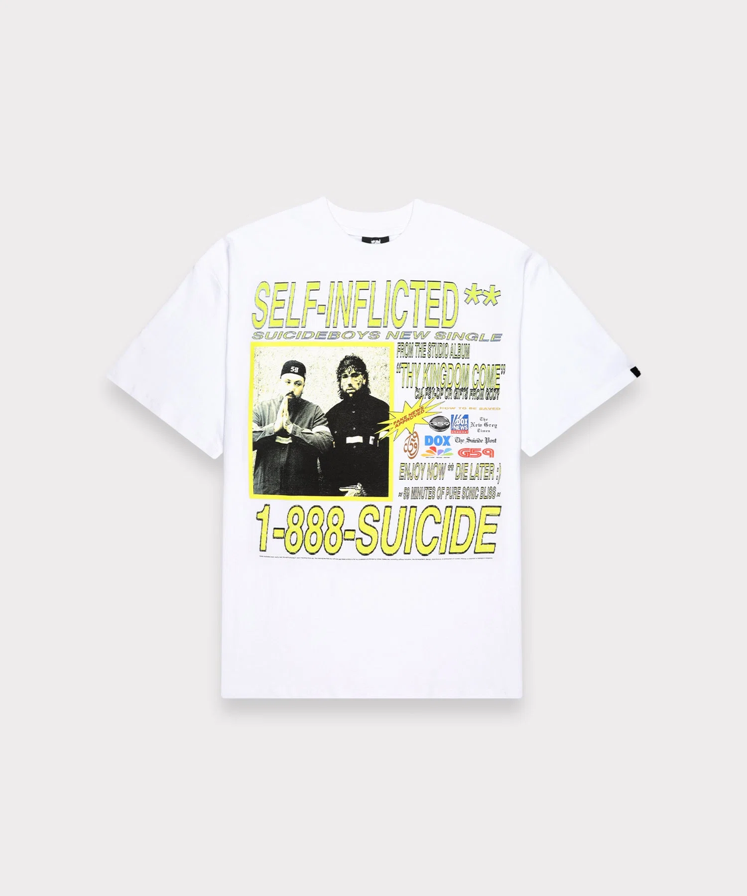 G59 Records G59 Self-Inflicted Tee (White) primary image