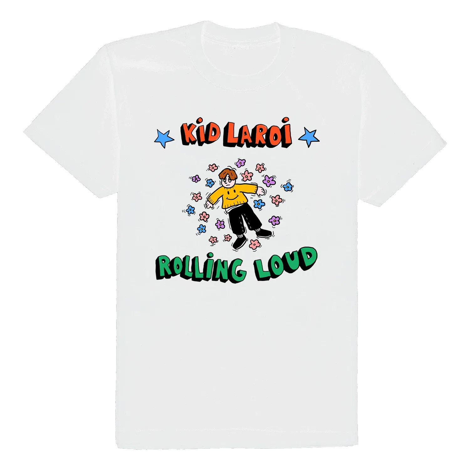 The Kid LAROI Kid Laroi x Rolling Loud Vintage White