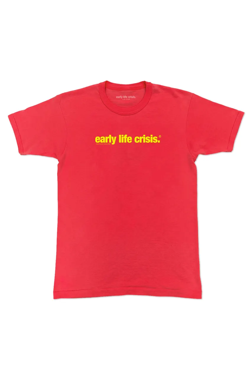 Nettspend ELC Wordmark Tee (Red) primary image
