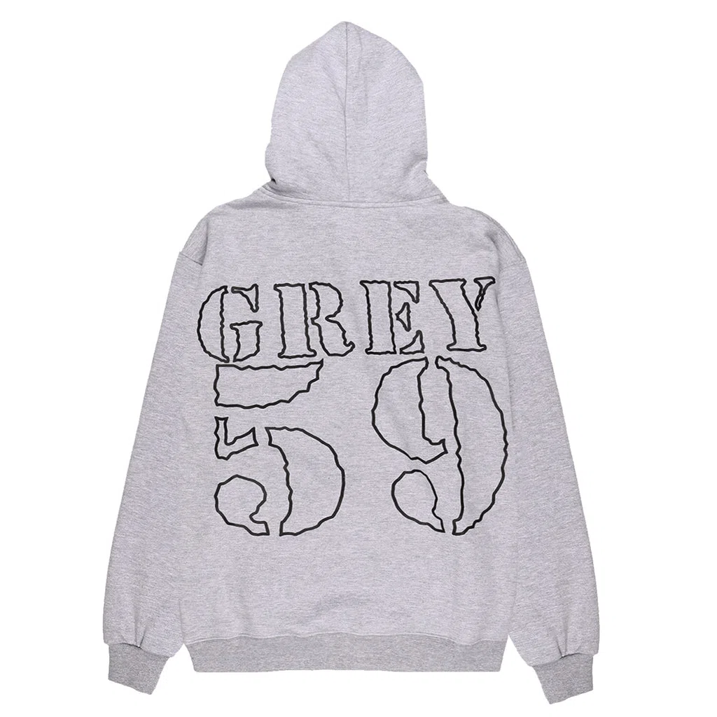 G59 Records G59 5150 Zip-Up Hoodie (Grey)