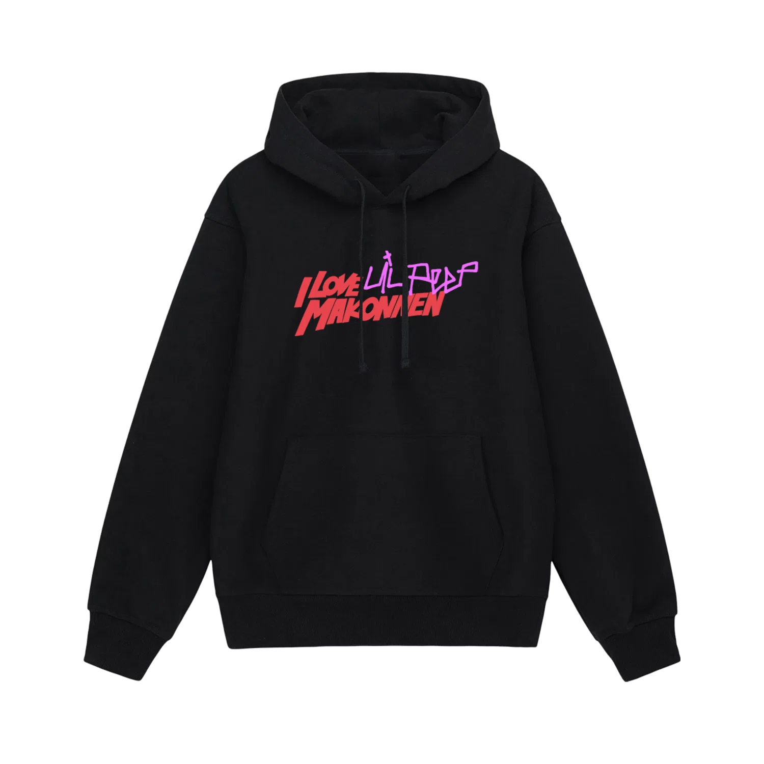 Lil Peep x ILoveMakonnen - DIAMONDS Black Hoodie primary image