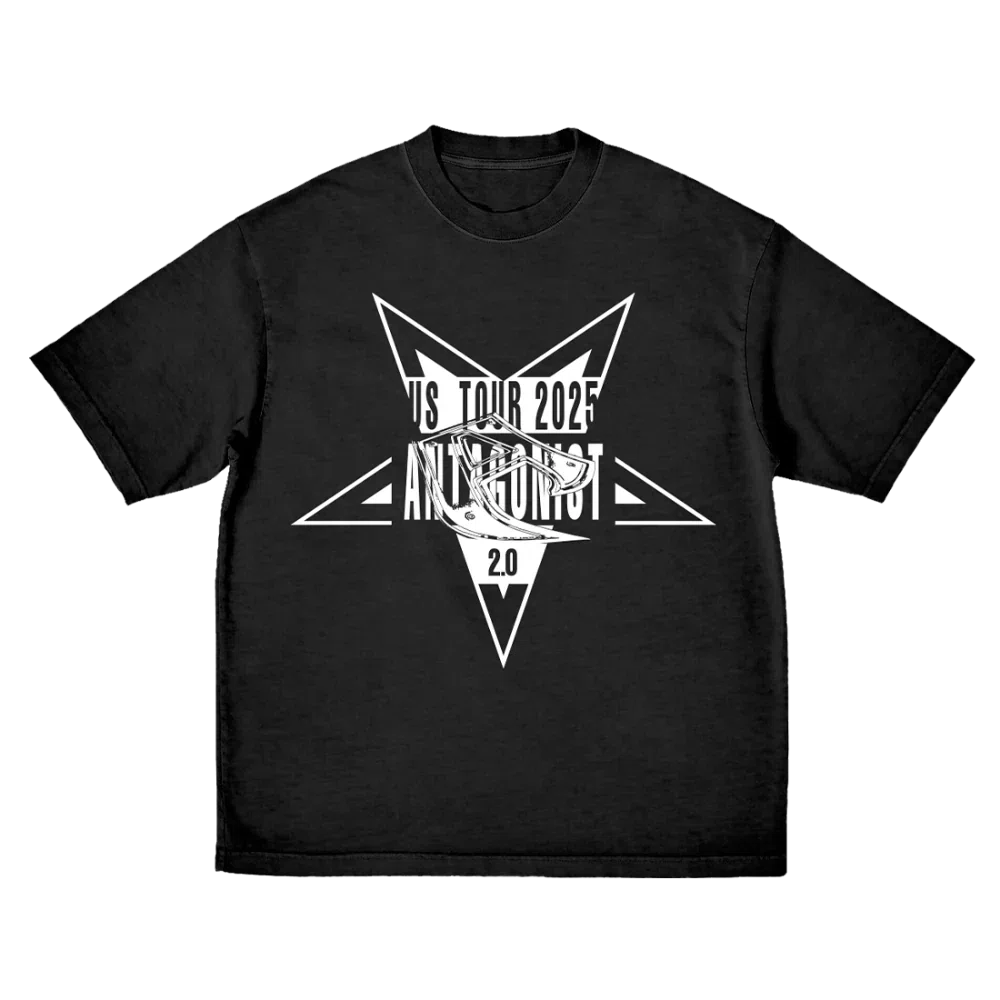 Playboi Carti ANTAGONI2T Black T-Shirt primary image