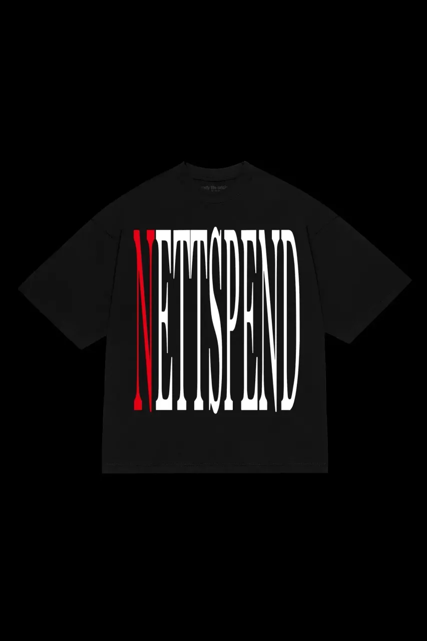 Nettspend Wordmark Tee (Black)